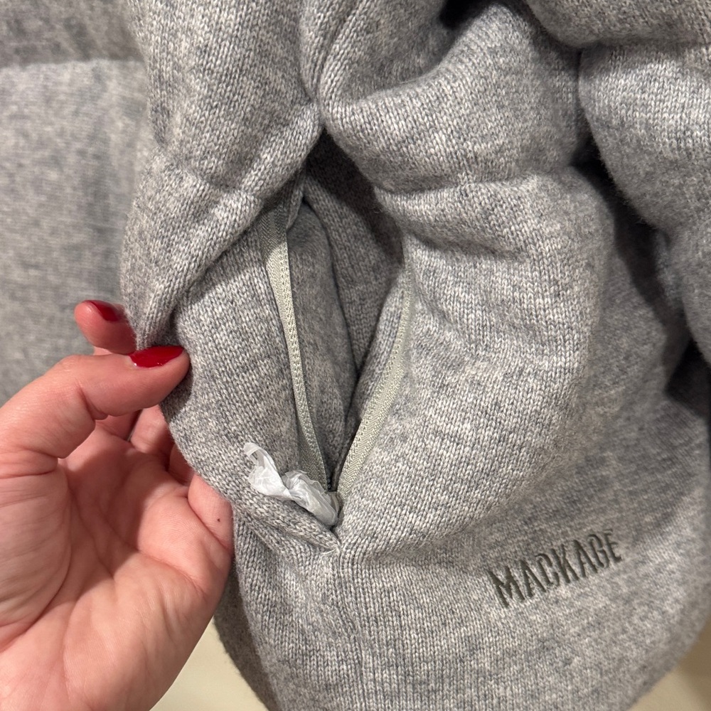 Mackage Unisex Light Gray Puffer Jacket - Picture 9 of 16